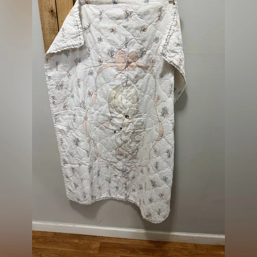 Vintage Precious Moments Baby Quilt